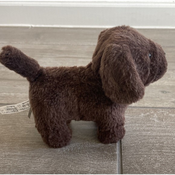 American Girl 2013 Pet Brown Dog Chocolate Chip Labrador Lab Hard Body Plush Toy - Picture 4 of 8